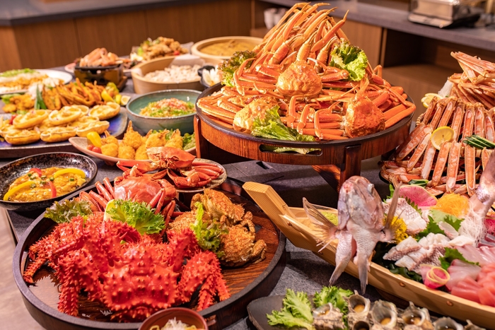 カニ尽くし!カニ食べ放題ビュッフェ
