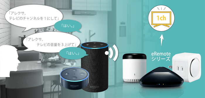 Alexaでテレビの操作が更に便利に!