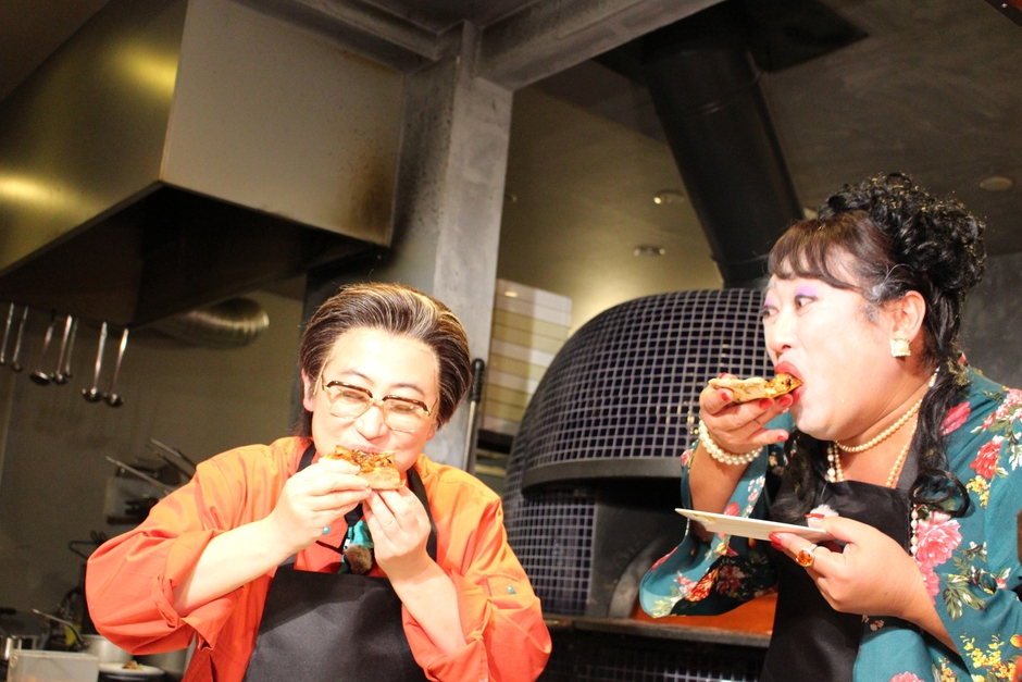 西尾一男＆すず子ママ 試食