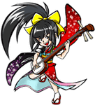 「いっき～みんなで米騒動の巻～」 キャラクタ（お七）