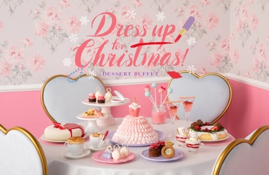 ヒルトン東京ベイ、新デザートビュッフェ 「Dress up for Christmas!」を11月7日(土)から開催