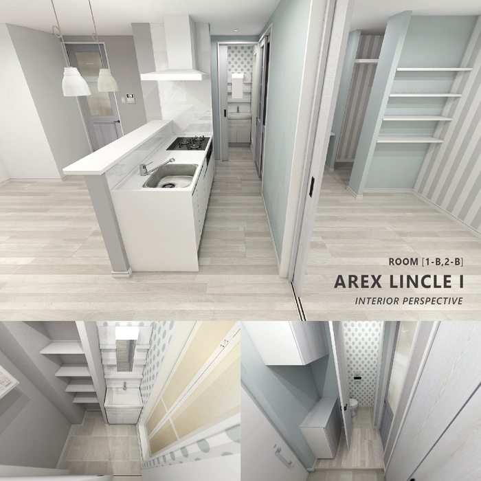 ArexLincle内観パース