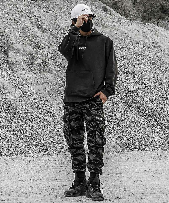 Tiger Camo Cargo jogger Pants