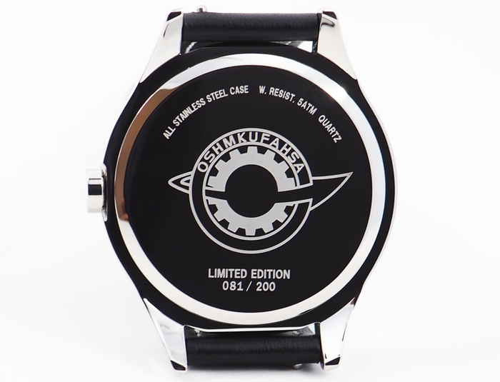 各腕時計にシリアルナンバー入り(岡部倫太郎モデル)