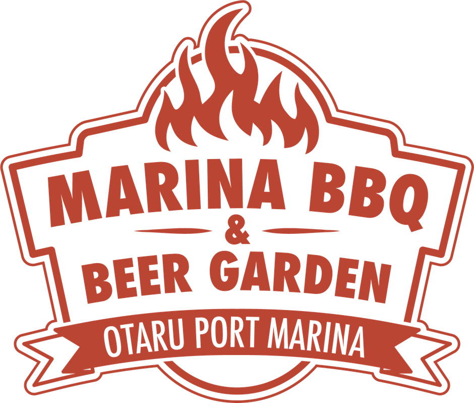 MARINA BBQ & BEER GARDEN　ロゴ
