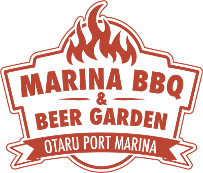 MARINA BBQ & BEER GARDEN　ロゴ