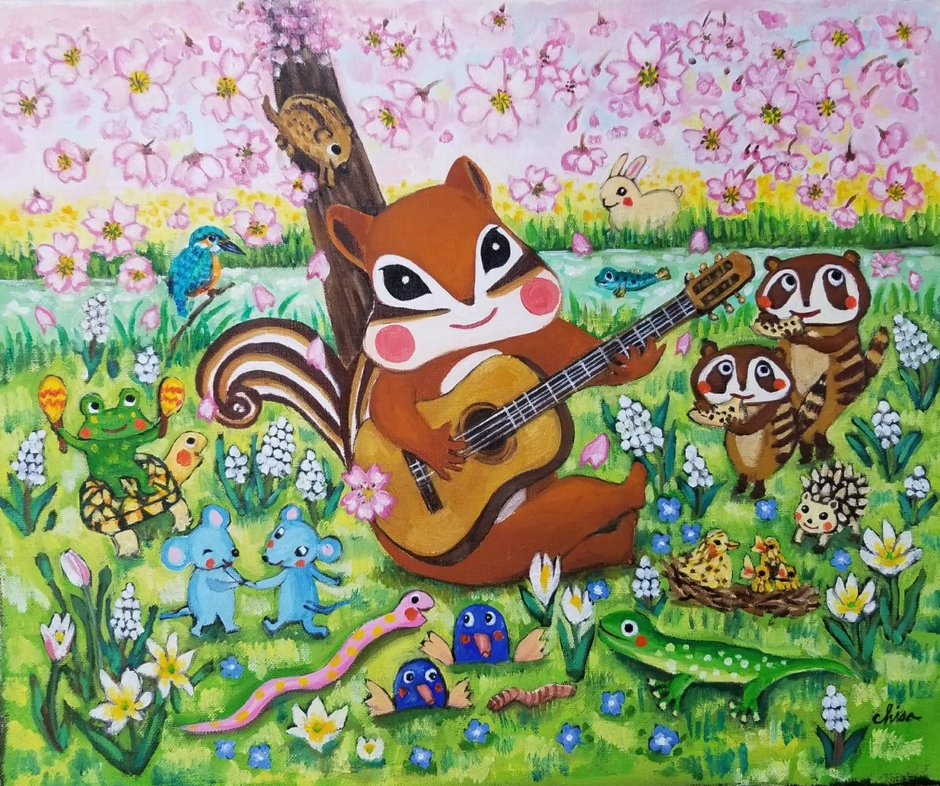 「春空ギター」8F 352,000円(税込)