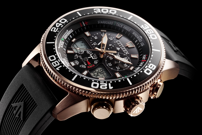 『シチズン プロマスター』 エコ・ドライブ ヨットタイマーJR4063-12E 50,000円+税