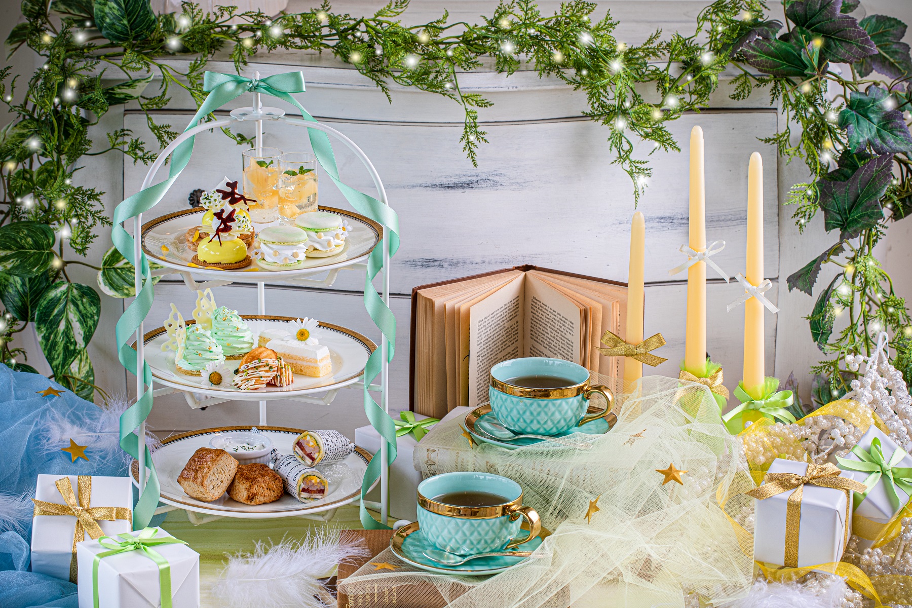 【兵庫・芦屋】ティンカーベルの世界をスイーツで表現！ペット同伴も可能！『フェアリーアフタヌーンティー ～ティンカーベルの世界～』