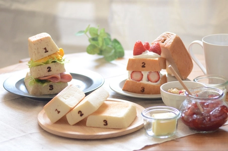 積み上げたら“とび箱”になる食パン 「とびばこパン」に新作登場！ 6/1～期間限定でお披露目出店＠大阪