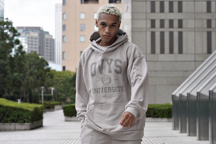 BOTANICAL OC STRETCH HEAVY SWEAT UNIV HOODIE