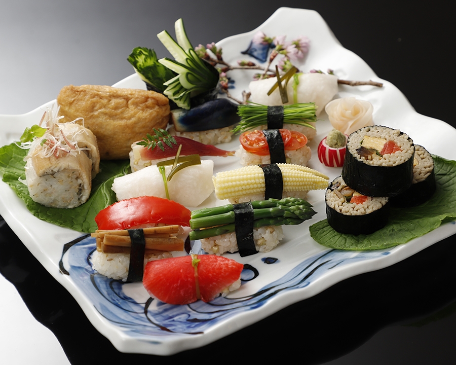 野菜寿司コース