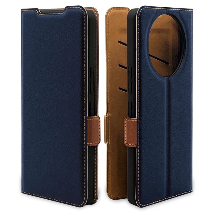 ネイビー×ブラウン