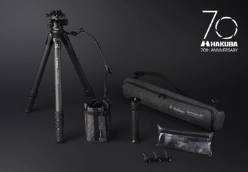 60年以上の歴史を誇る三脚ブランドVelbon（ベルボン）より、ハクバ創立70周年を記念したプレミアムカーボン三脚を新発売！