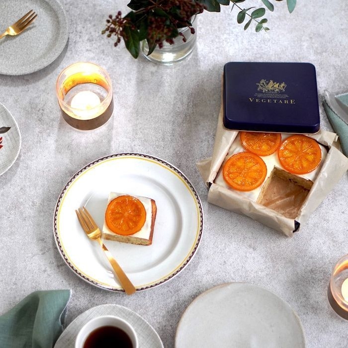 幸せの缶ケーキ 国産オレンジパウンドケーキ