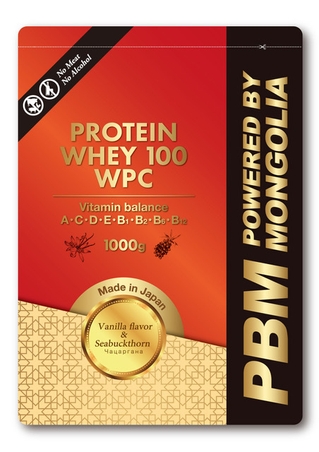 PBM ホエイプロテイン100(バニラ&シーバックソーン)