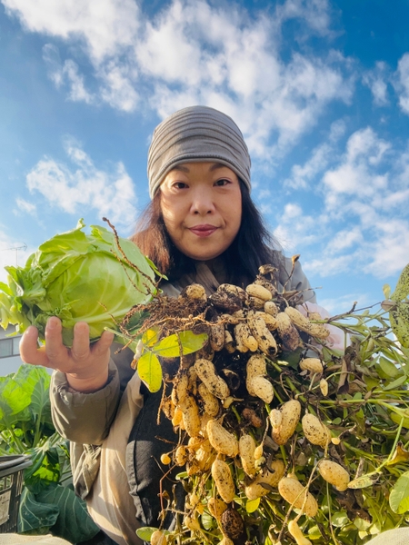 旬のお野菜収穫（村井）