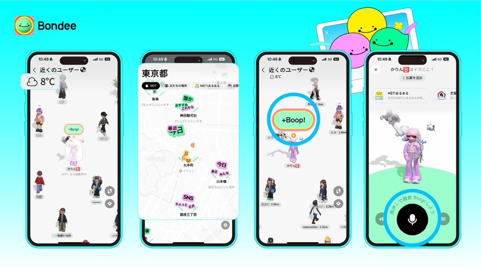 近くのユーザー