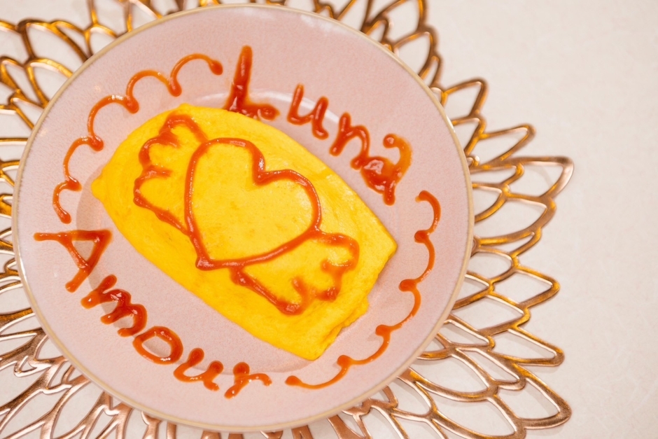 Luna Amourお絵描きオムライス