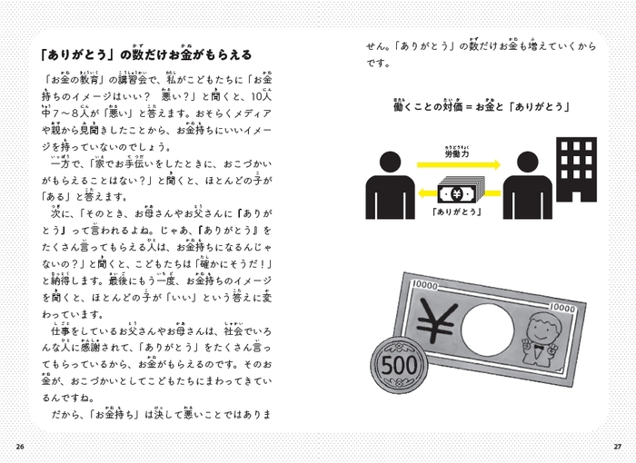 「ありがとう」の数だけお金がもらえる