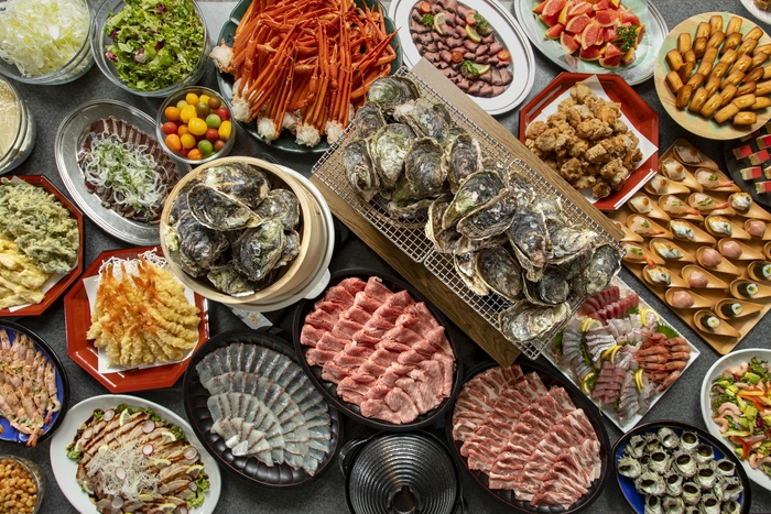 初夏の今だけ!三大しゃぶしゃぶと岩ガキが食べ放題