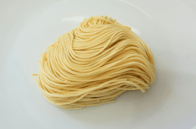 実際の麺の写真