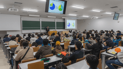 昨年の様子(九州大学 特別授業)