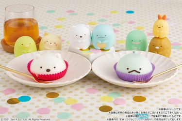 すみっコぐらしより“しろくま”と“とかげ”の 手作り感あふれるケーキが8/10(火)に新登場！
