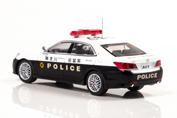 神奈川県警察交通機動隊:左後