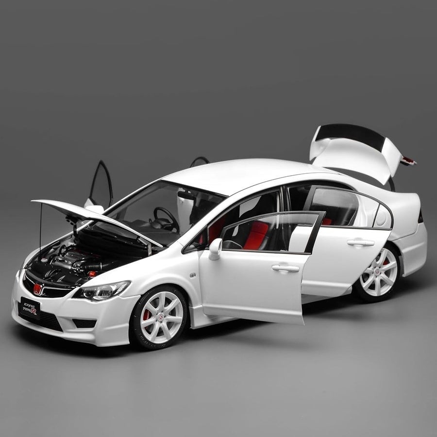 モーターヘリックス 1/18スケール M85404 ホンダ シビック Type R (FD2) 2007 後期Ver. プレミアムホワイトパール