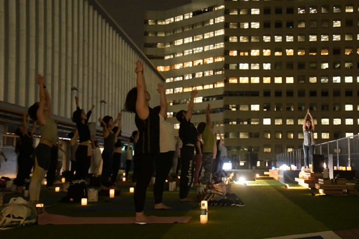 丸の内YOGAの様子　2