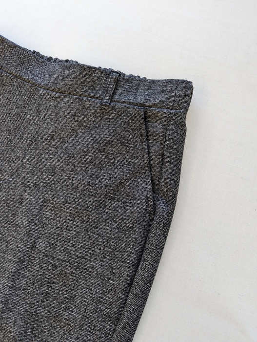 新型 TR両面起毛ドビーパンツ