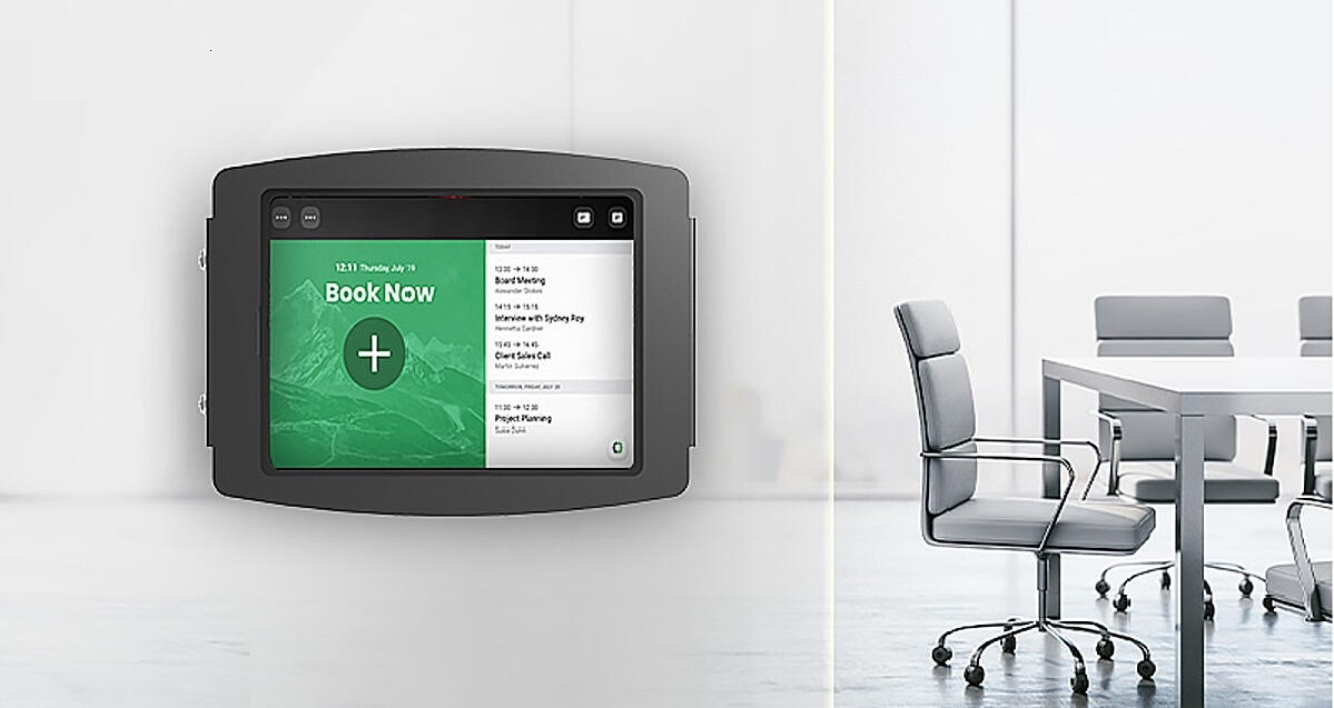 iPadやSurfaceをガラス面に固定。コンピュロックス社製品を国内新発売!