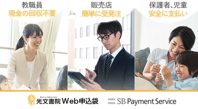 光文書院が教材教具を購入できるマルチ決済対応ECプラットフォーム 「Web申込袋(TM)」を全国の販売店向けに提供開始 