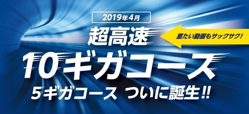 関西初！「eo光ネット」上り／下り最大10Gbps　 超高速10ギガコース開始!!