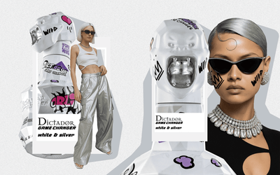 Dictador Game Changer WHITE＆SILVER