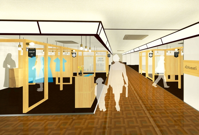 「神戸湊川Atelier Otonari」テナントイメージ