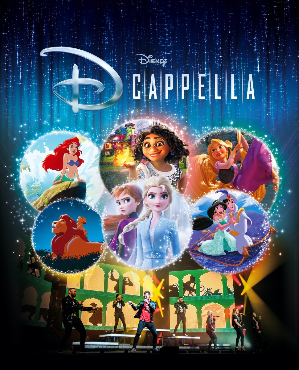 ディズニー公式アカペラグループ 「ディカペラ(DCAPPELLA)」 3年振りの来日公演決定!!
