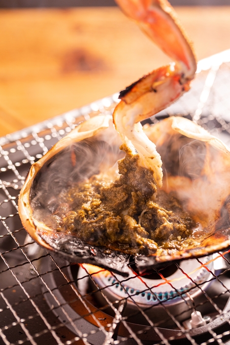 カニ身とカニ味噌