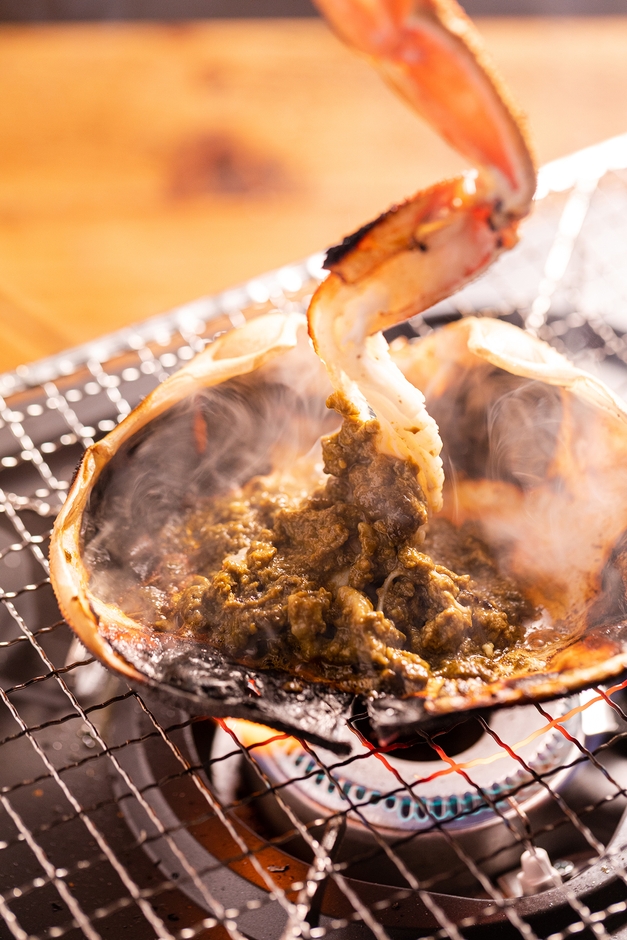 カニ身とカニ味噌