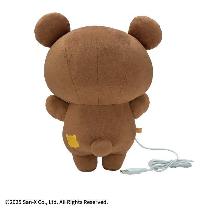 あったかぬいぐるみ　チャイロイコグマ　背面