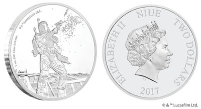 ボバ・フェット 2ドル銀貨