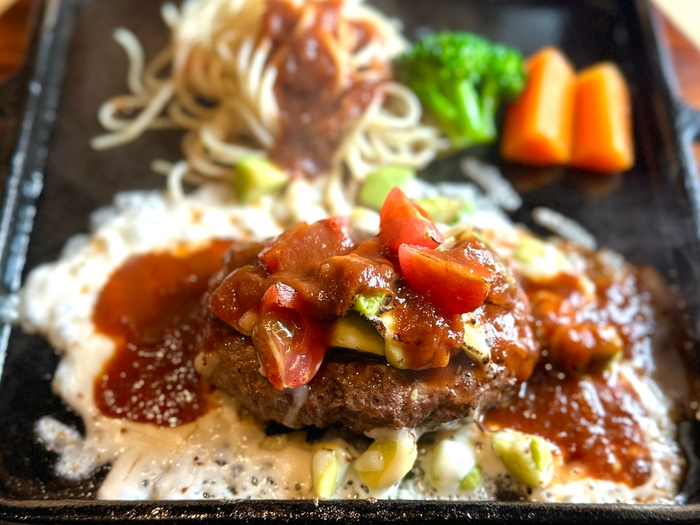 アボカド&トマトはんばぁーぐ