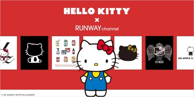 50周年を迎えた「Hello Kitty」との豪華コラボレーション！ MARK STYLERの公式通販サイト「RUNWAY channel」で 4月18日より限定アイテム発売