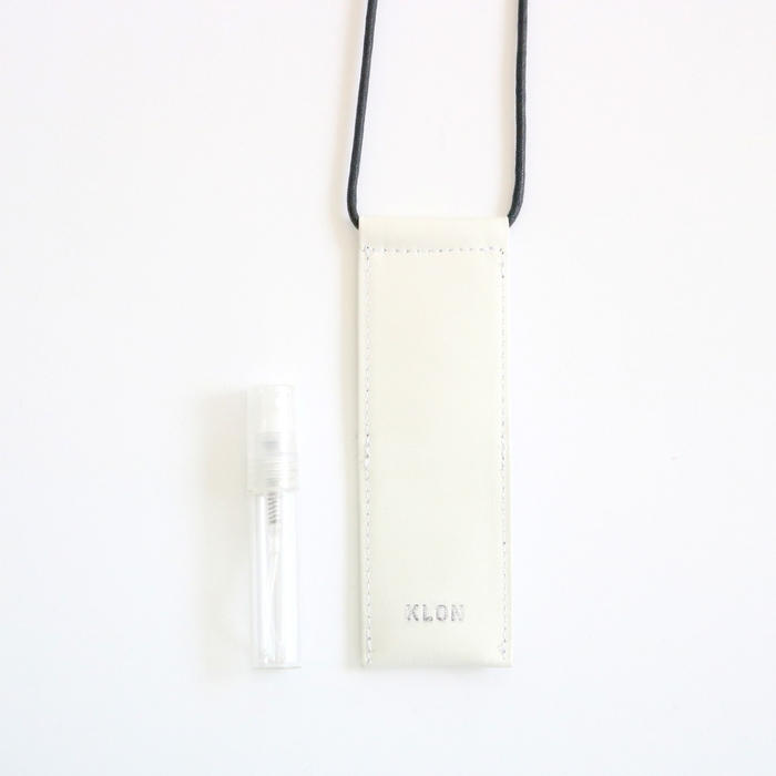 LEATHER STICK CASE WHITE