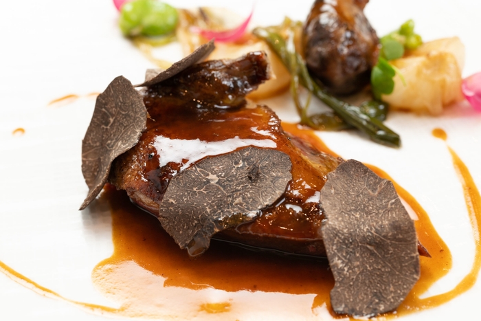 肉料理 フランス アンジュ地方の鳩