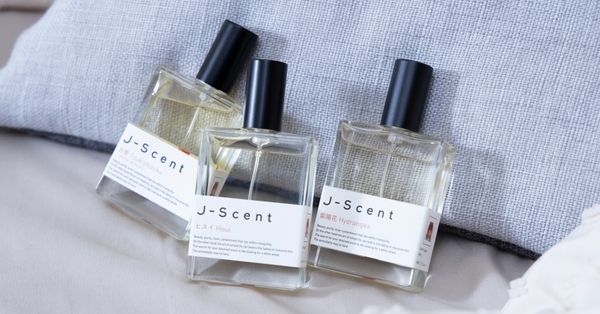 J-Scent「ヒスイ / Hisui」の香り（画像中央）