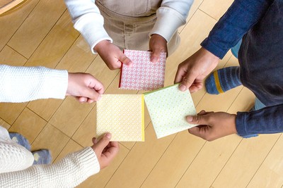 【リプラグ】ぽち袋『お財布ぽち』使用の様子