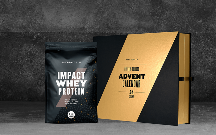 デラックスアドベントカレンダー、ブラックセサミ(黒ゴマ)味 Impact ホエイ プロテイン