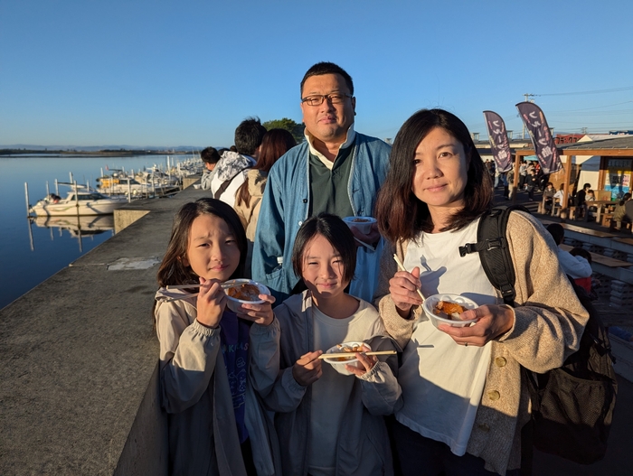 美味しい笑顔をいただきました